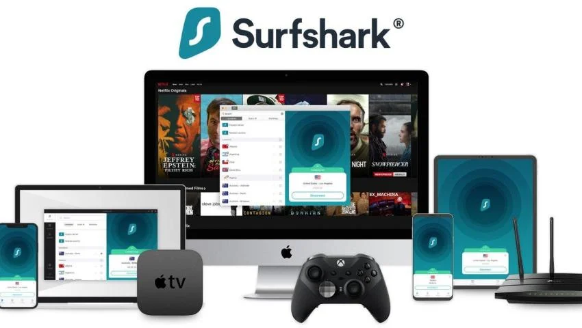 All devices supported by Surfshark