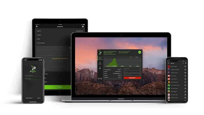 All devices supported by IPVanish VPN