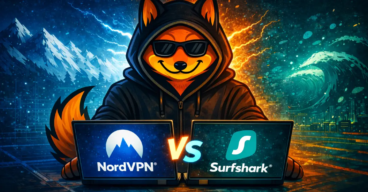 NordVPN vs Surfshark Comparison Table 2026