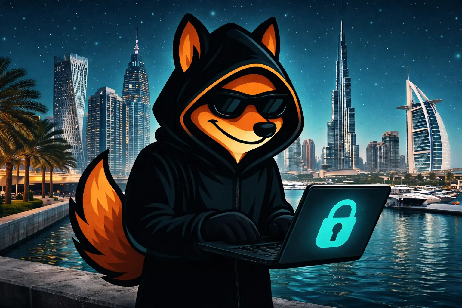 Visual representation of Dubai VPN legality