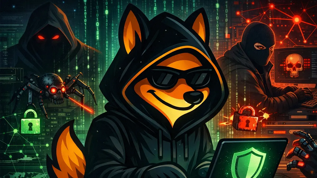 Graphic explaining what a VPN can and cannot protect against