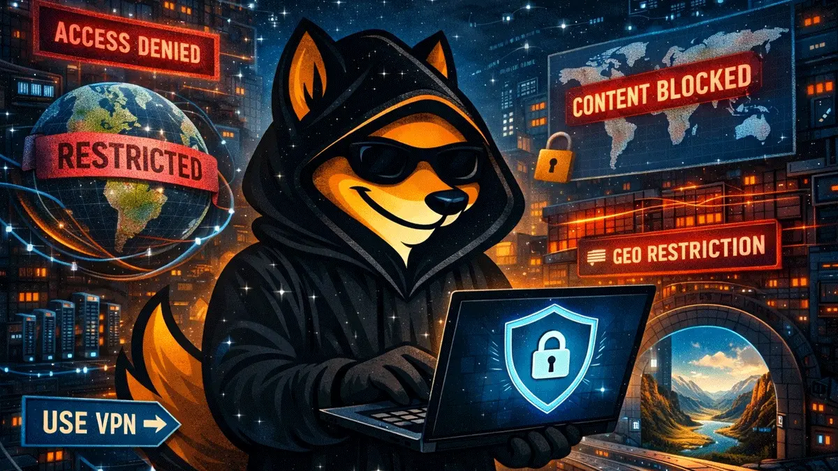 How to fix content blocked in your region with a VPN