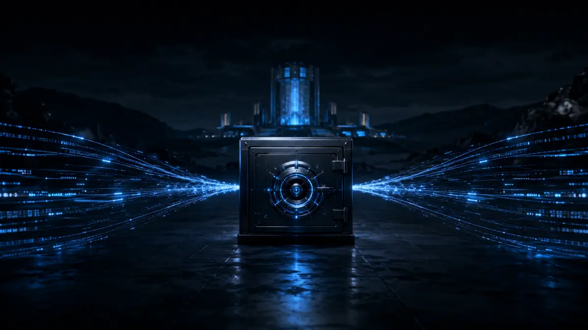 Harvest now, decrypt later attack showing encrypted data collected today and decrypted by future quantum computers
