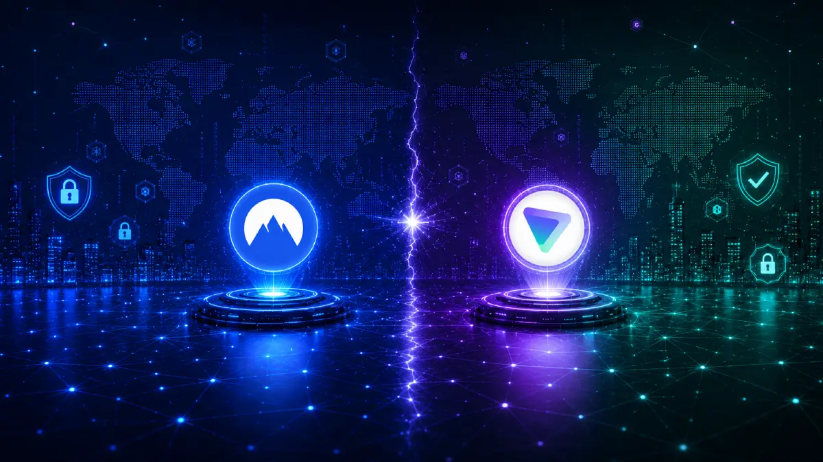 NordVPN and Proton VPN compared side by side